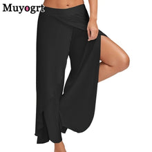 Load image into Gallery viewer, MUYOGRT Women Elastic Wide Leg Pants