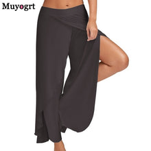 Load image into Gallery viewer, MUYOGRT Women Elastic Wide Leg Pants