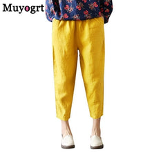 Load image into Gallery viewer, MUYOGRT Women Elastic Wide Leg Pants