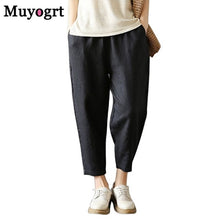 Load image into Gallery viewer, MUYOGRT Women Elastic Wide Leg Pants