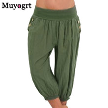 Load image into Gallery viewer, MUYOGRT Women Elastic Wide Leg Pants