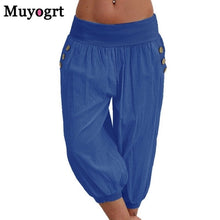 Load image into Gallery viewer, MUYOGRT Women Elastic Wide Leg Pants