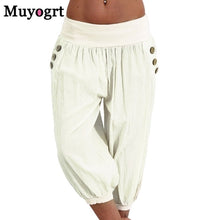 Load image into Gallery viewer, MUYOGRT Women Elastic Wide Leg Pants