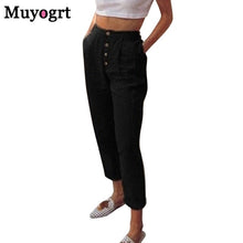 Load image into Gallery viewer, MUYOGRT Women Elastic Wide Leg Pants