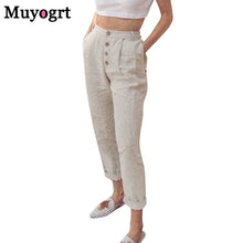Load image into Gallery viewer, MUYOGRT Women Elastic Wide Leg Pants