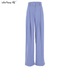 Load image into Gallery viewer, MNEALWAYS18 Women Classic Wide Leg Pants