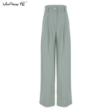 Load image into Gallery viewer, MNEALWAYS18 Women Classic Wide Leg Pants