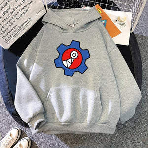 BEILETONG Women Anime SK8 The Infinity Reki Hooded Pullover