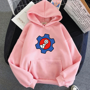 BEILETONG Women Anime SK8 The Infinity Reki Hooded Pullover