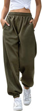 Load image into Gallery viewer, HIRIGIN Women Solid Multicolor Stretch Casual Pants
