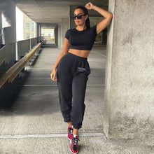 Load image into Gallery viewer, HIRIGIN Women Solid Multicolor Stretch Casual Pants