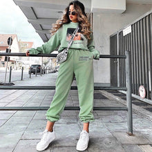 Load image into Gallery viewer, HIRIGIN Women Solid Multicolor Stretch Casual Pants