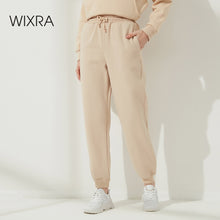 Load image into Gallery viewer, WIXRA Women Casual High Elastic Waist Fleece Sweatpants