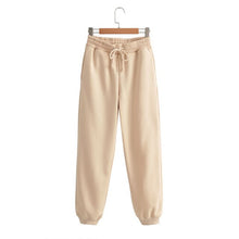Load image into Gallery viewer, WIXRA Women Casual High Elastic Waist Fleece Sweatpants