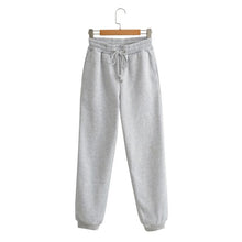 Load image into Gallery viewer, WIXRA Women Casual High Elastic Waist Fleece Sweatpants