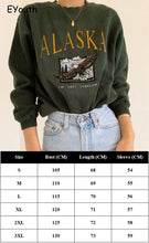 Load image into Gallery viewer, LUNOAKVO Women Laguna Beach Letter Embroidery Sweatshirt