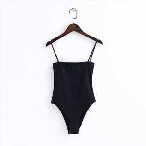 HIRIGIN Women Sleeveless Sling Basic Classic Crop Top