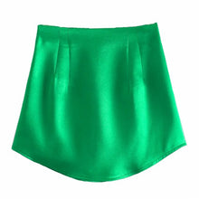 Load image into Gallery viewer, AACHOAE Women High Waist Mini Skirt