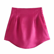 Load image into Gallery viewer, AACHOAE Women High Waist Mini Skirt