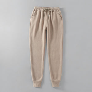 TANGADA Women Woolen Loose Sweatpants