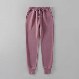 TANGADA Women Woolen Loose Sweatpants