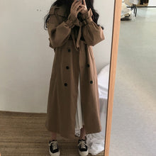 Load image into Gallery viewer, BGTEEVER Women Double Breasted Trench Coat