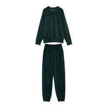 Load image into Gallery viewer, WOTWOY Women Corduroy Tracksuits 2 Piece Sets Oversized Pullover and Sweatpants