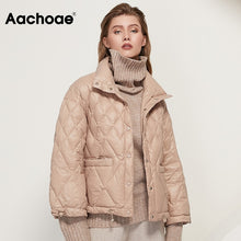 Load image into Gallery viewer, AACHOAE Women Vintage Single Breasted Coat