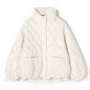 AACHOAE Women Vintage Puffer Jacket