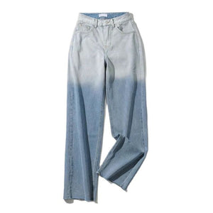 WIXRA Women Casual Long Straight Denim Jeans