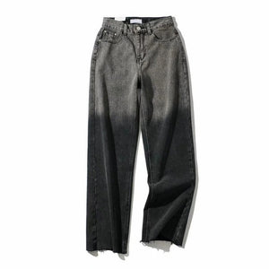WIXRA Women Casual Long Straight Denim Jeans