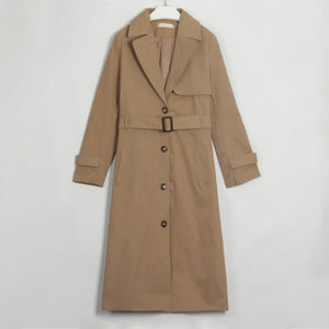WIXRA Women Long Trench Coat