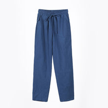 Load image into Gallery viewer, LUCKBN Women Casual Loose Ankle Pure Color Pants