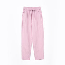 Load image into Gallery viewer, LUCKBN Women Casual Loose Ankle Pure Color Pants