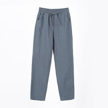 Load image into Gallery viewer, LUCKBN Women Casual Loose Ankle Pure Color Pants