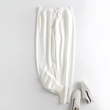 Load image into Gallery viewer, TANGADA Women White High Waist Pants