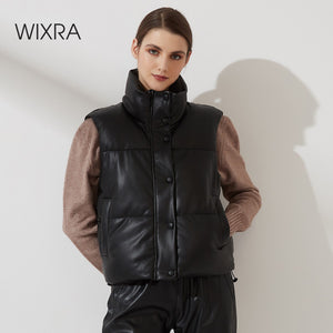 WIXRA Women Sleeveless Back Lace Up Vest