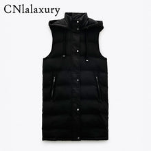Load image into Gallery viewer, CNLALAXURY Women Cotton Sleeveless Coat