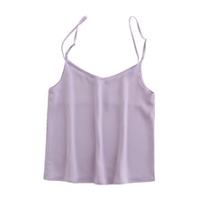 Load image into Gallery viewer, TANGADA Women V Neck Spaghetti Strap Crop Top