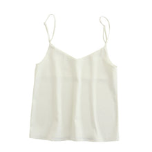 Load image into Gallery viewer, TANGADA Women V Neck Spaghetti Strap Crop Top