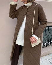 Load image into Gallery viewer, WOTWOY Women Long Cotton Padded Coat