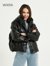 Load image into Gallery viewer, WIXRA Women Loose Hooded Waterproof Coat