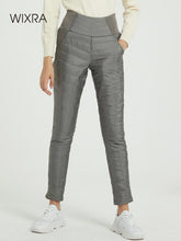 Load image into Gallery viewer, WIXRA Women High Elastic Waist Straight Windproof Pants