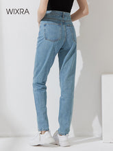 Load image into Gallery viewer, WIXRA Women Vintage High Waist Denim Jeans