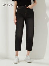 Load image into Gallery viewer, WIXRA Women High Waist Denim Jeans
