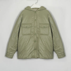 WIXRA Women Regular Hooded Casual Thin Coat
