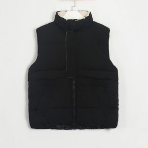 WIXRA Women Sleeveless Pockets Cotton Vest