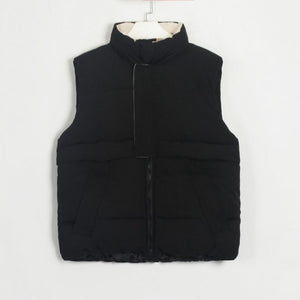 WIXRA Women Sleeveless Pockets Cotton Vest