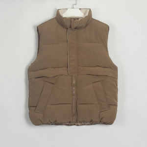 WIXRA Women Sleeveless Pockets Cotton Vest