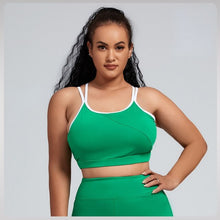 Load image into Gallery viewer, WOTWOY Women Hollow Out Elastic Plus Size Bra